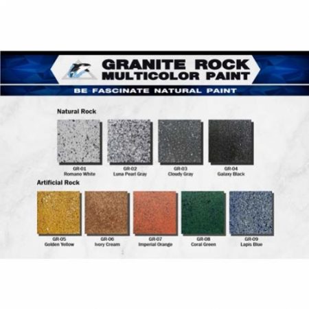 สีพ่นลายหินแกรนิต Granite Rock Multicolor - Image 3