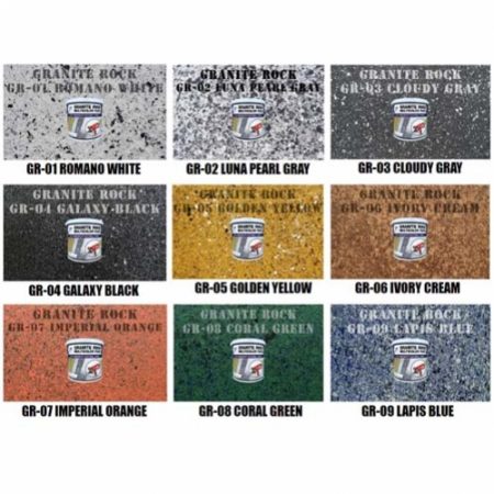 สีพ่นลายหินแกรนิต Granite Rock Multicolor - Image 4