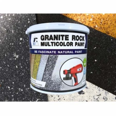 สีพ่นลายหินแกรนิต Granite Rock Multicolor