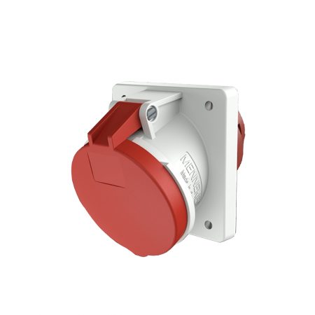 MENNEKES ปลั๊กตัวเมียฝังเฉียง (3P+E) 63A 400V IP44