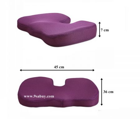 เบาะรองนั่ง Memory foam ผ้าตาข่ายระบายอากาศ - Image 8